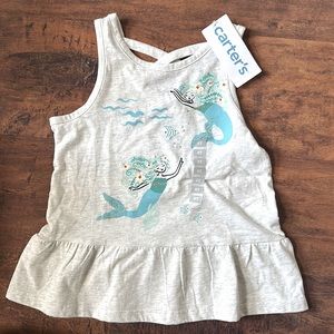 Carters Mermaid Tank 4t
